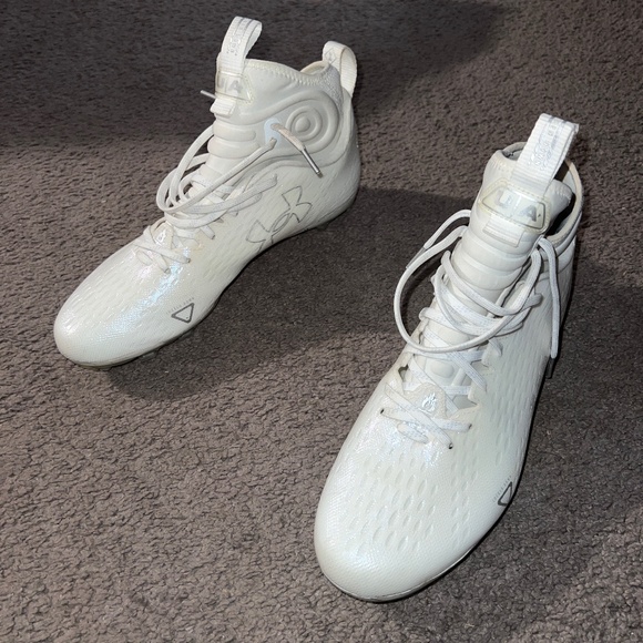 Men's Under Armour UA Spotlight Cleats Size 11.5 - Picture 4 of 9